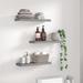 Latitude Run® 3 Piece Floating Shelf Wood in Gray | 1.38 H x 6.69 W x 14.96 D in | Wayfair 4EC034DA86AF43CE9847EDFA8F795AD4