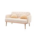 Mercer41 Suchitra 55.11" Velvet Sofa Velvet in Brown | 31.88 H x 55.11 W x 26.77 D in | Wayfair B4945ACC53664F6DADAC1AFE68334D65