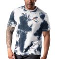 Men's MSX by Michael Strahan Navy Denver Broncos Freestyle Tie-Dye T-Shirt