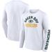 Men's Fanatics Branded White Green Bay Packers Long Sleeve T-Shirt