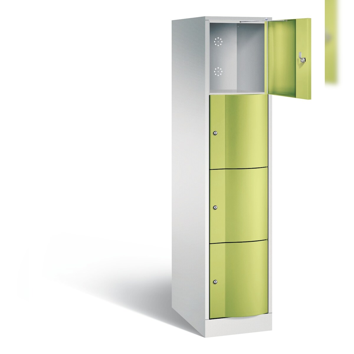 C+P XL-Schließfachschrank Resisto, H1950xB396xT640mm Image