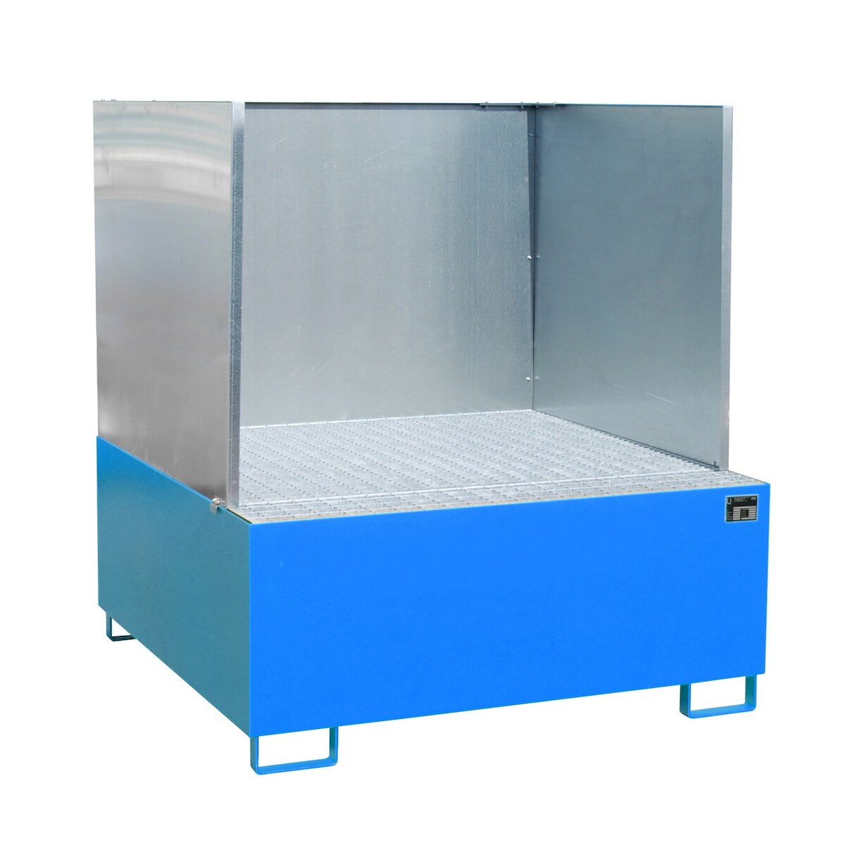 Auffangwanne AW 1000/SW, lackiert, Lichtblau Image