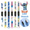 Disney Stitch children's Watches Cartoon Anime Character Luminous Bracelet Watch LED Touch