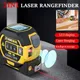 3 In 1 Laser Tape Measure Meter Infrared High-precision Intelligent Electronic Ruler 40/60m Laser
