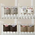 Baby Nursery Crib Organizer Diaper Caddy Stacker Portable Hanging Storage for Diapers Wipes Baby