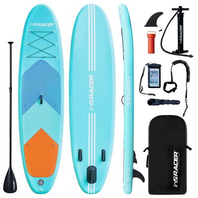 inQracer 11'/10'6" Inflatable Stand Up Paddle Board with Free Premium SUP Accessories & Backpack