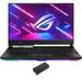 ASUS ROG Strix SCAR 15 Gaming/Entertainment Laptop (Intel i9-12900H 14-Core 15.6in 240 Hz 2560x1440 GeForce RTX 3080 Ti 32GB DDR5 4800MHz RAM Win 11 Pro) with DV4K Dock