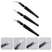 Ceramic tweezer 3pcs Professional Ceramic Tweezers Practical Pointed Electronic Tweezers