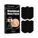 OLOEY 40pcs Bamboo Charcoal Blackhead Mask Spots Acne Treatment Mask Nose Sticker Cleaner Nose Pore Deep Clean Strip Nose Patch