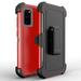 Shock Proof Defender Phone Case with Holster for Samsung Galaxy S20 Plus