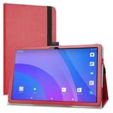 Labanema Compatible with Lenovo Tab M10 3rd Gen Case PU Leather Folio 2-folding Stand Cover for Lenovo Tab M10 3rd Gen TB328FU 10.1 Tablet (Not fit 10.3 Lenovo Tab M10 Plus) Red