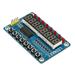 Uxcell 0.36 8 Digit LED Display Module 3.5-5V 7 Segment Common Cathode 3 x 2 x 0.4 Inch Red