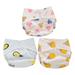 3pcs Baby Diapers Reusable Nappies Cloth Diaper Washable Infants Children Baby Cotton Training Pants Panties Size S (Loving Hear