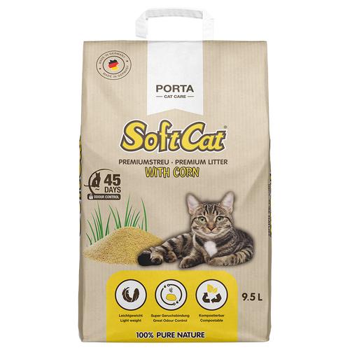9,5l Porta SoftCat Corn Katzenstreu