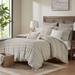 Carmel Comforter Bed Set Beige, Full / Queen, Beige