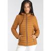 Steppjacke "CAFORA WMN QUILTED JCKT OT-P", Damen, Gr. 40, gelb (schwarz curry), Obermaterial: 100% Polyester. Futter: 100% Polyester. Wattierung: 100% Polyester, G.I.G.A. DX BY KILLTEC, sportlich, hoch geschlossener Ausschnitt, Langarm, Jacken,...