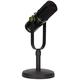 USB Microphone, Shockproof Desktop Microphone with Tripod Stand, Cardioid Condenser Computer PC Mic for Gaming, Streaming, Podcasting