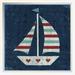 Breakwater Bay 'Nautical Love Sail Boat' Graphic Art on Canvas Canvas, Cotton | 30" H x 30" W x 1.5" D | Wayfair AEB6C0710EF349068BBA8E280DC64A5B
