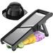 Color Of The Face Home 4 - Piece Stainless Steel Mandoline Slicer Set Stainless Steel in Gray | 3.03 H x 6.89 W x 15.94 D in | Wayfair