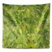 East Urban Home Floral Bright Fuchsia Foliage Tapestry Metal in Green | 32 H x 39 W in | Wayfair E2E90006EF2546ECA097F08E4D5CBD43