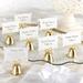 The Holiday Aisle® Bell Place Card/Photo Holder in Yellow | 1.5 H x 1.25 W x 1.25 D in | Wayfair 8549720006814711A93981FDE5713379