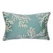 Highland Dunes Marina Throw Indoor/Outdoor Pillow Cover and Insert Polyester/Polyfill blend in White | 12 H x 18 W x 7 D in | Wayfair