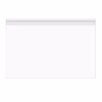 Crystal Clear Bags® with Flap 14 7/16" x 11 1/8" 100 pack