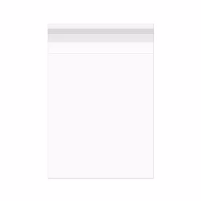 Large Protective Clear Sleeves with Flap For Digital Prints and Photography Bag Size: 32 7/16" x 42 1/4" 50 Bags Crystal Clear Bags