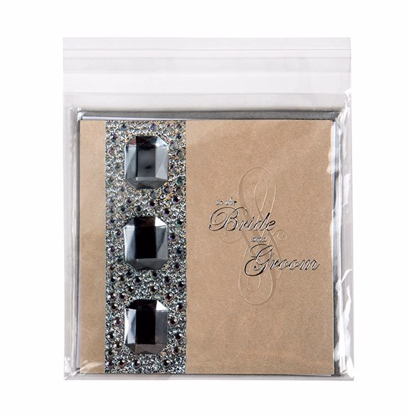 Clear Plastic Bags with Peel and Seal Flap For Invitations and Envelopes Bag Size: 6 1/4" x 6 1/4" 100 Bags Crystal Clear Bags