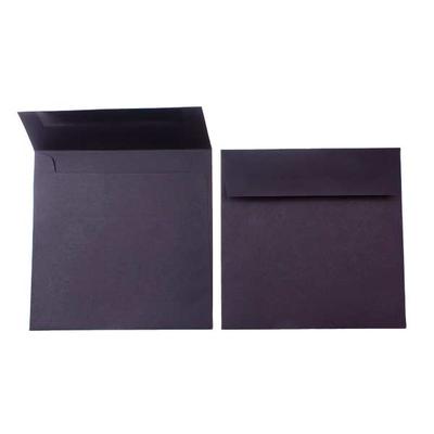 Premium Envelopes, Black 6 1/2" x 6 1/2" 50 pack