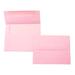 A2 5 3/4" x 4 3/8" Bright Envelope Dusty Rose 50 Pieces