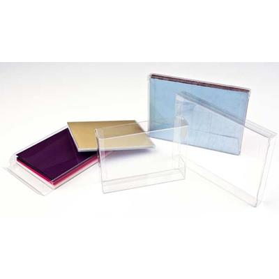 Crystal Clear Boxes® 7 1/8" x 5/8" x 7 1/16" 25 pack