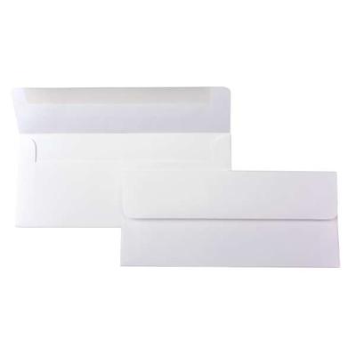 #10 Square Flap Premium Envelopes, White | 50 pack