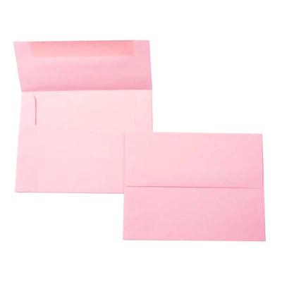 A1 5 1/8" x 3 5/8" Bright Envelope Dusty Rose 50 Pieces E5305