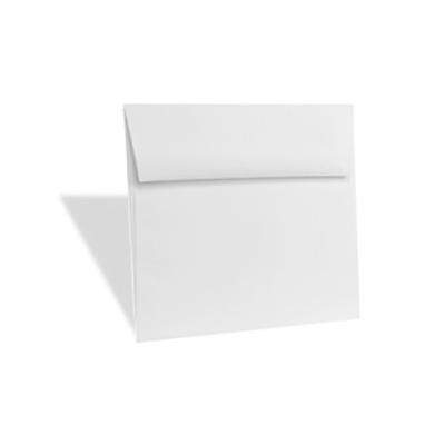 Linen Envelopes, White 5 1/2" x 5 1/2" 50 pack