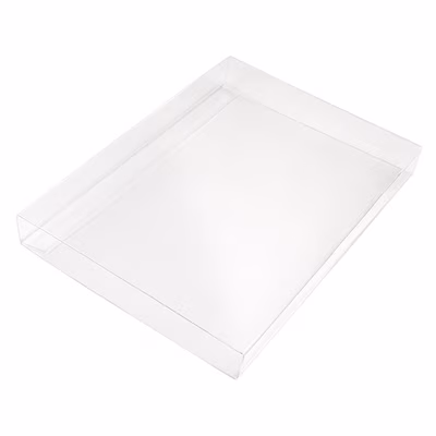 Crystal Clear Box Slip Cover 4 9/16
