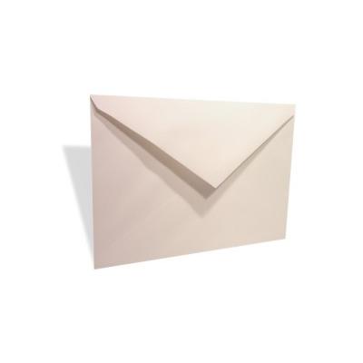 Lee 7 1/4" x 5 1/4" Linen Envelope White 50 Pieces E200A