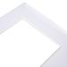 8" x 10" Single Mat Double Thick White/White Core 4 5/8" x 6 5/8" Inner Cut 10 pack
