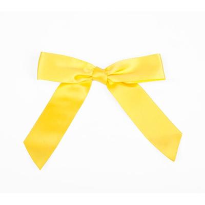 Daffodil Pre-tied Bow 3 1/2" 100 pack