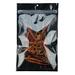 6" x 9 1/4" Black Backed Metallized Hanging Zipper Barrier Bags w/Tear Notches 100 Pieces Beef Jerky Bags
