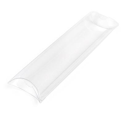 Crystal Clear Pillow Boxes with Optional Hanger 2" x 3/4" x 7" 25 pack TB354