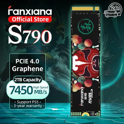 Fanxiang-Disque SSD interne pour ordinateur portable et de bureau S500Pro S690 S790 M.2 SSD 256