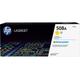 HP 508A Original Yellow Toner Cartridge, Yellow