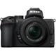 NIKON Z 50 Mirrorless Camera with NIKKOR Z 16-50 mm f/3.5-6.3 VR Lens - Black, Black