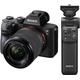 Sony a7 III Mirrorless Camera with 28-70 mm f/3.5-5.6 Zoom Lens & Shooting Grip Bundle, Black