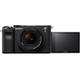 SONY a7 C Mirrorless Camera with FE 28-60 mm f/4-5.6 Lens - Black, Black