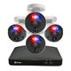 SWANN SWNVK-889804-EU 8-Channel 4K Ultra HD DVR Security System - 2 TB, 4 Cameras, White