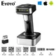 Eyoyo Auto-sensing Screen Scanning 1D Bluetooth Barcode Scanner With 2500mAh Power Indicator