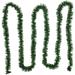 Pre-Lit LED Battery Operated Pine Artificial Christmas Garland - 18' - Multicolor Lights - Green