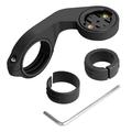 Out-Front Bike Mount Bicycle Extended Mount with Carbon Finish Compatible with Garmin Edge 200 500 510 520 800 810 530 830 and Other Garmin Models